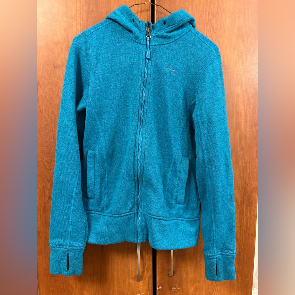 Under Armour UA Storm Hoodie – Water-Resistant Zip-Up – Size S